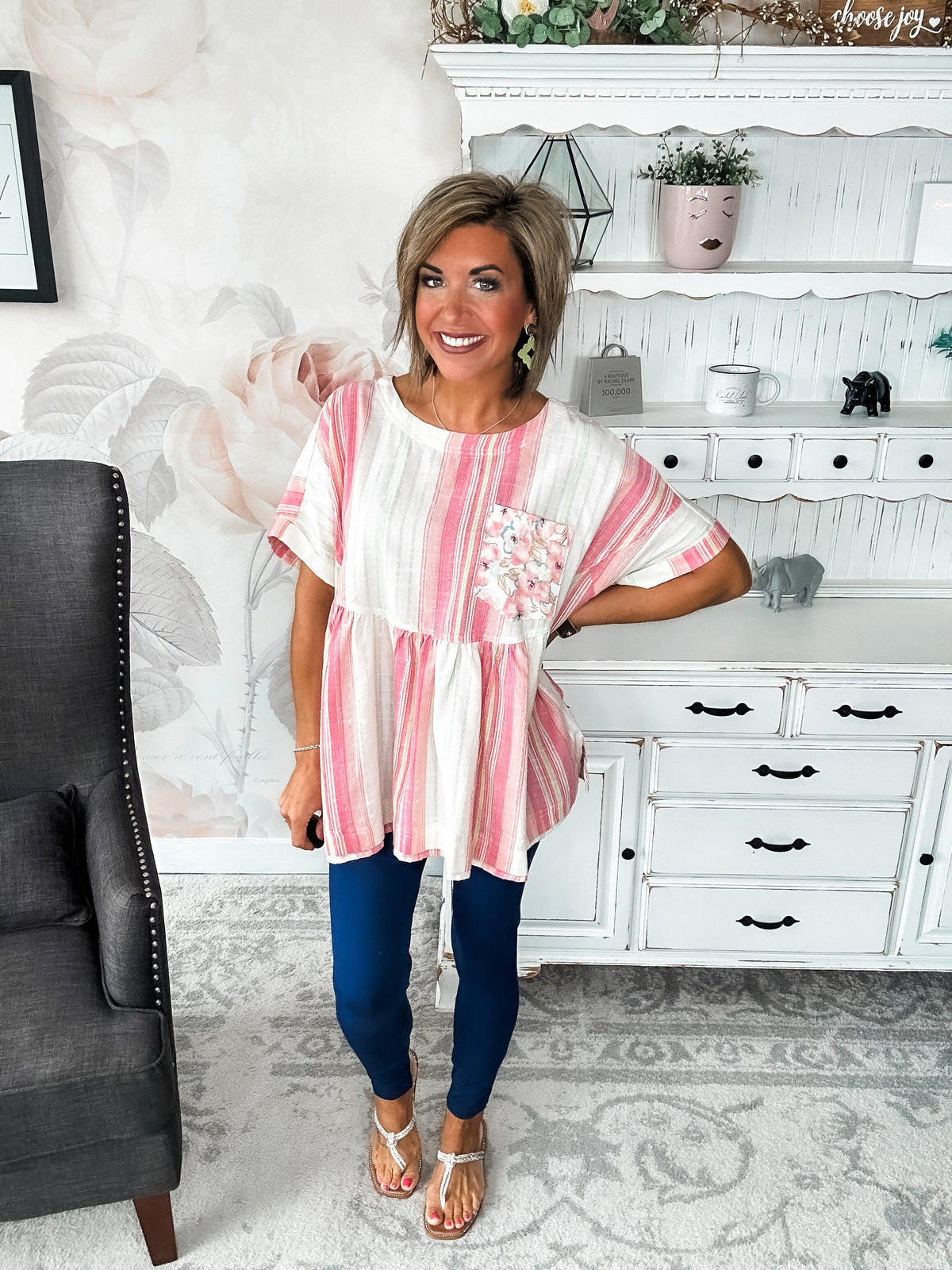 In My Mind Babydoll Top
