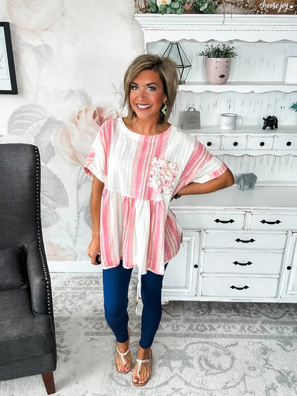 In My Mind Babydoll Top