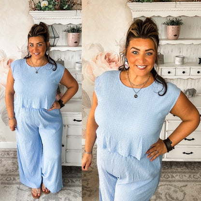 Had A Plan Jumpsuit - Blue