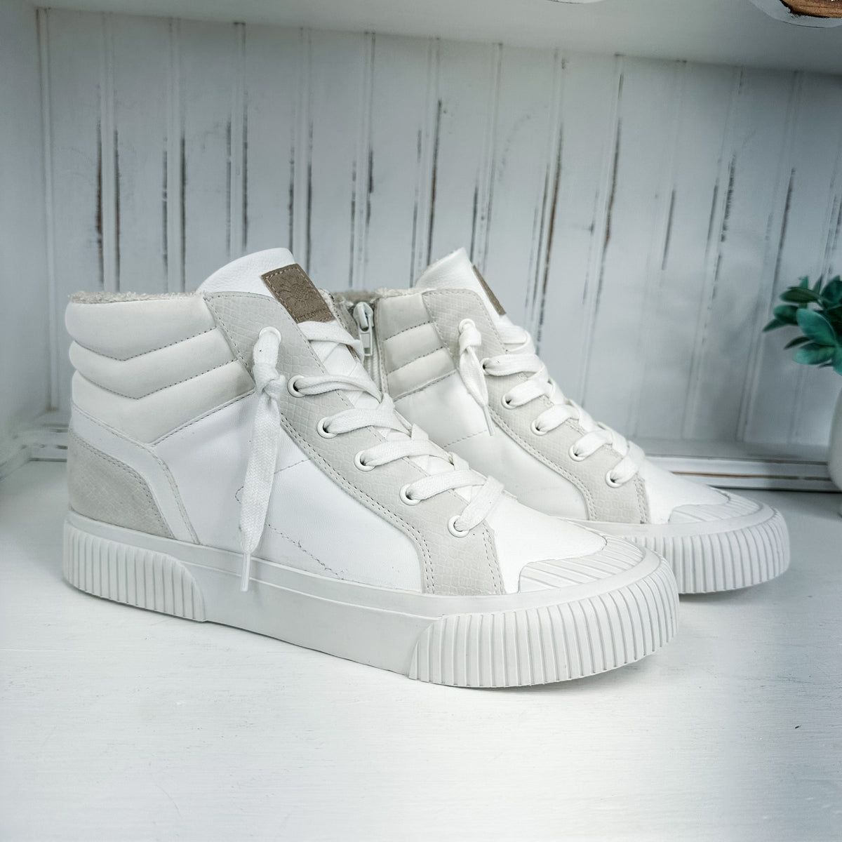 Gaston High-Top Sneaker - Ivory