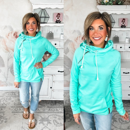 Ampersand Avenue - Doublehood™ Sweatshirt - Aqua