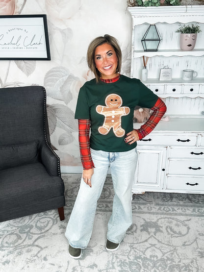 Glitter Gingy Graphic Tee
