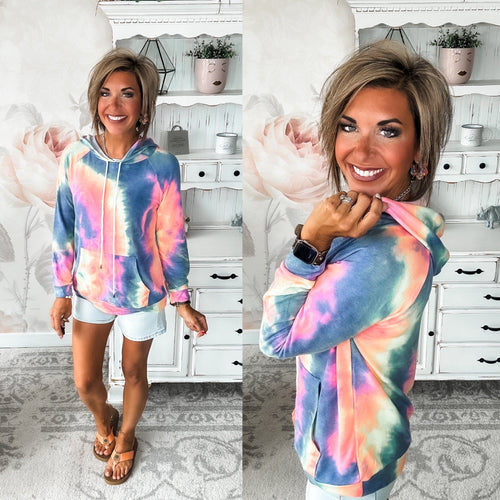 Day Dreamin' Tie Dye Hoodie