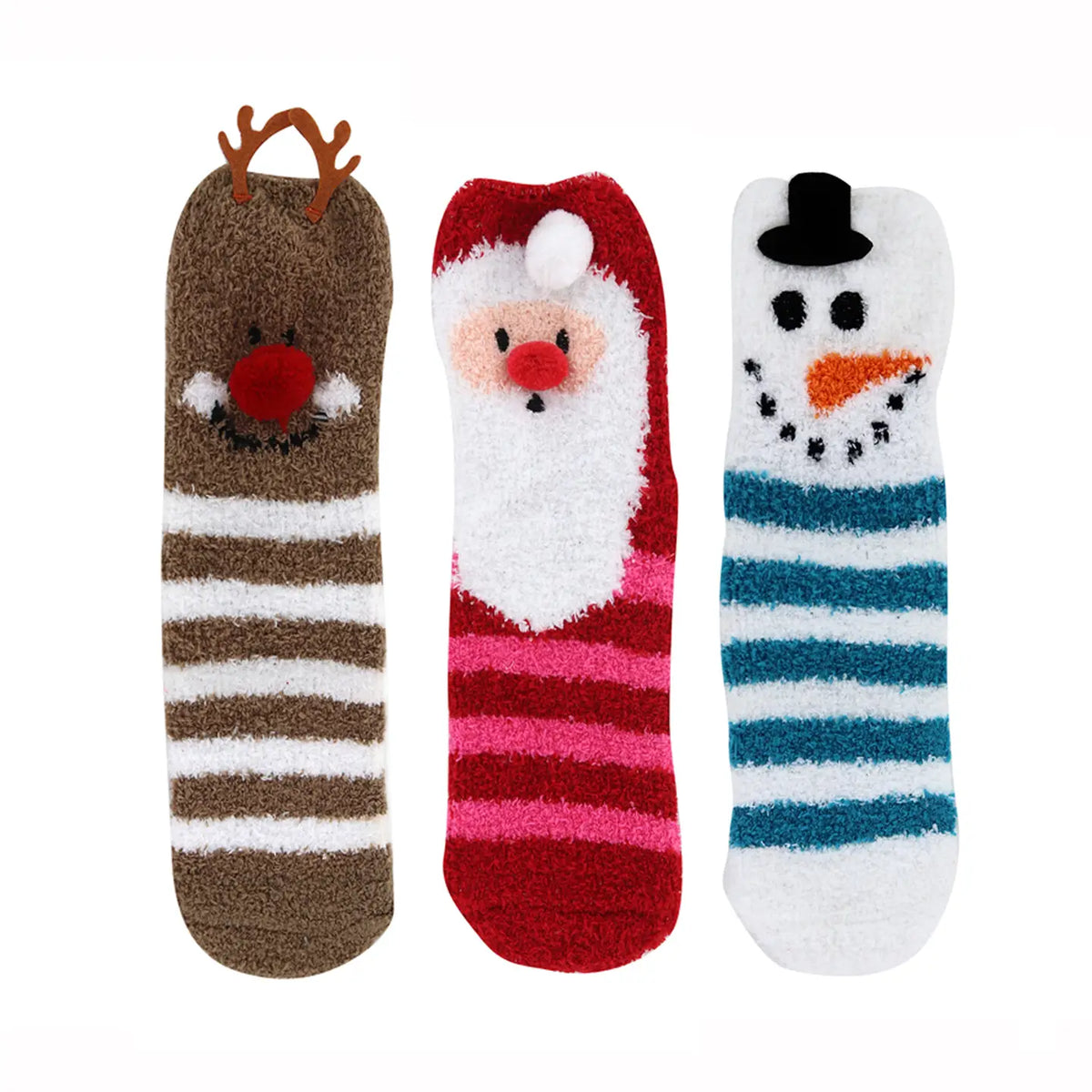Cozy Cuties Holiday Fuzzy Socks