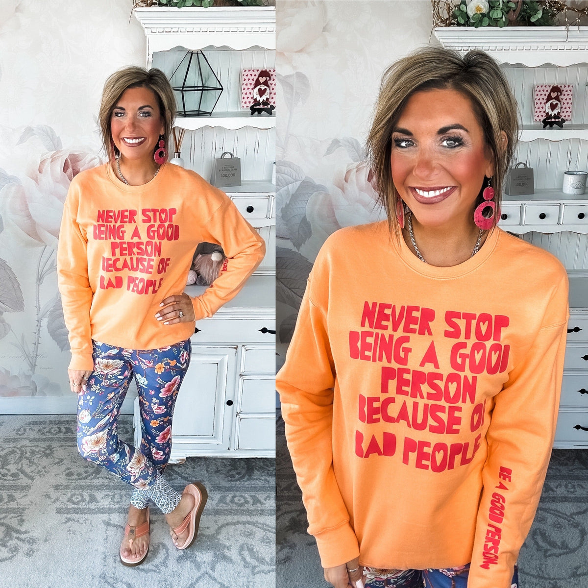 Be A Good Person Pullover Sweatshirt