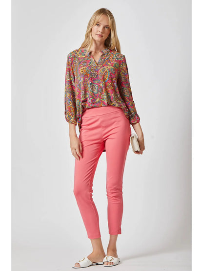 Magic High Waisted Skinny Pant - Spring Strawberry