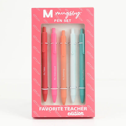 Favorite Teacher Pen Set