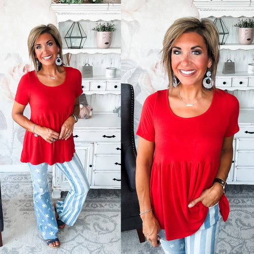 Be A Big Star Babydoll Tunic