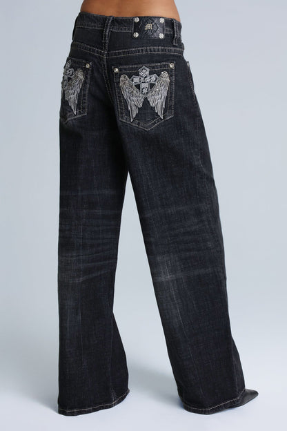 Covet Baggy Wide Jeans