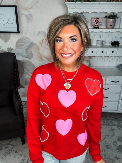 Hearts Of Love Sweatshirt