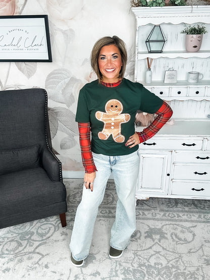 Glitter Gingy Graphic Tee