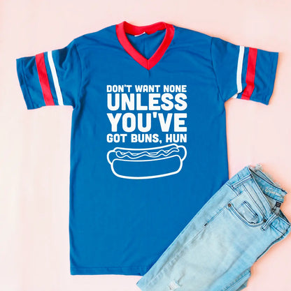 Buns Hun Ringer Graphic Tee
