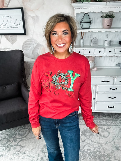 Joy Long Sleeve Graphic Tee