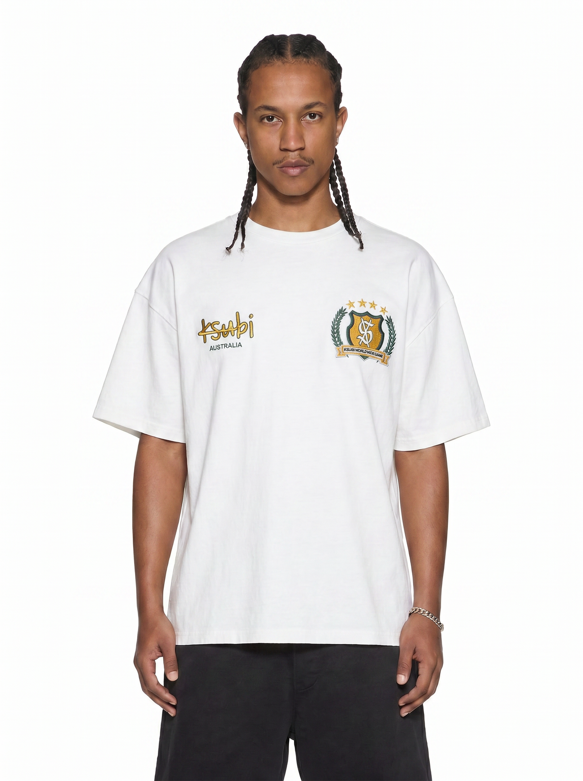 AUS EKCESS SS TEE TRU WHITE