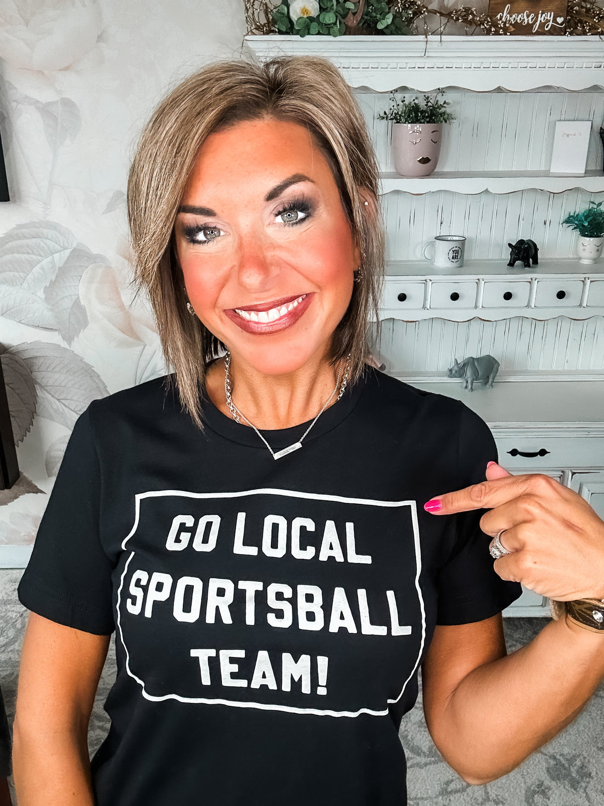 Go Local Sportsball Team Graphic Tee