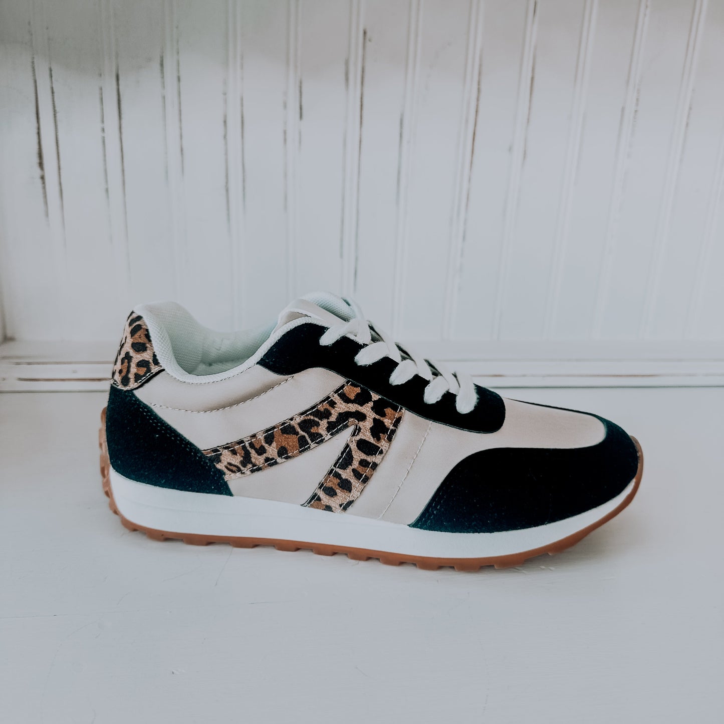 Joel Sneaker - Black Leopard