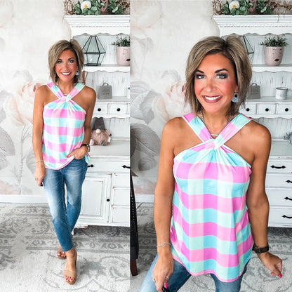 As You Feel It Halter Tank