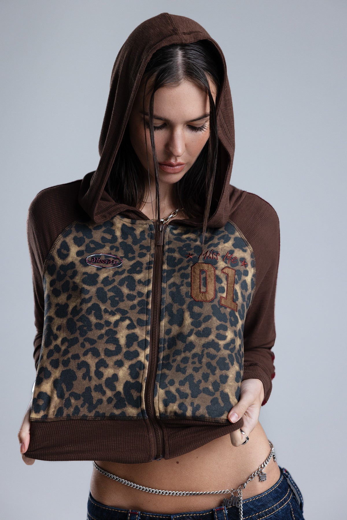 Leva Leopard Hoodie