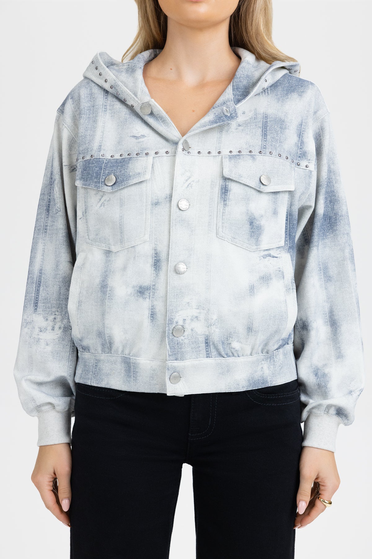 Dyed Buttoned Jacket