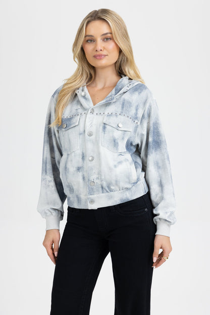 Dyed Buttoned Jacket