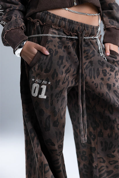 Sidney Leopard Sweatpants