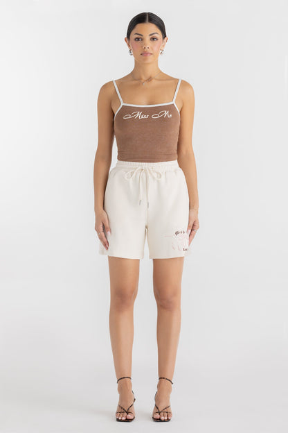 Soleil Ribbon Sweatshorts