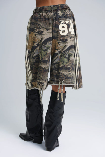 Manhunt Camo Baggy Shorts