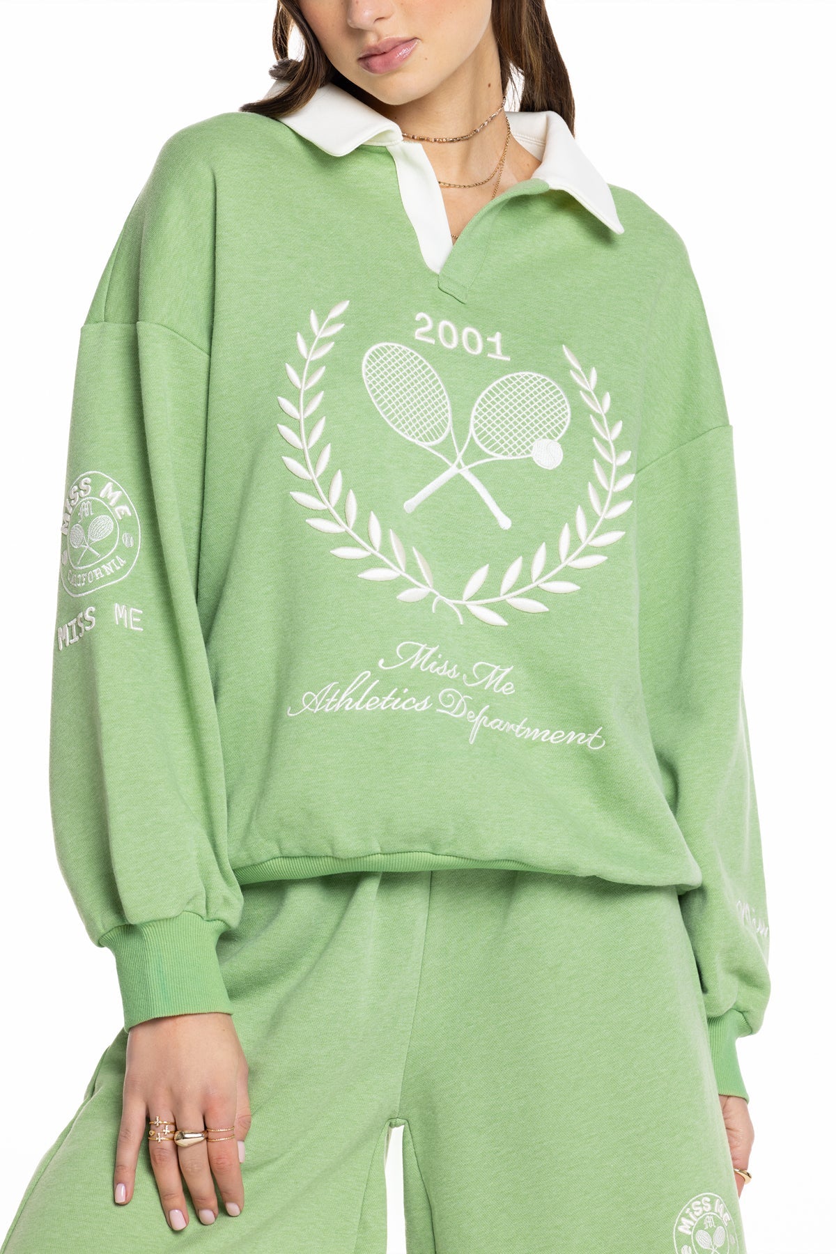 Saige Collared Pullover