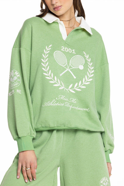 Saige Collared Pullover