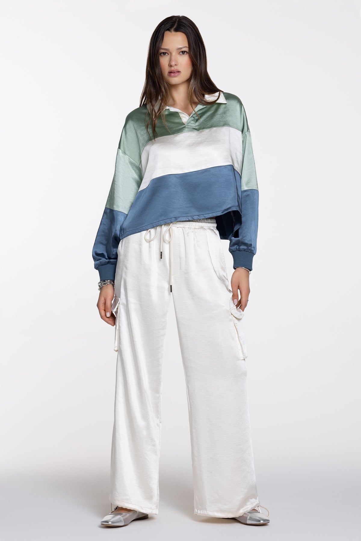 Naveah Satin Top