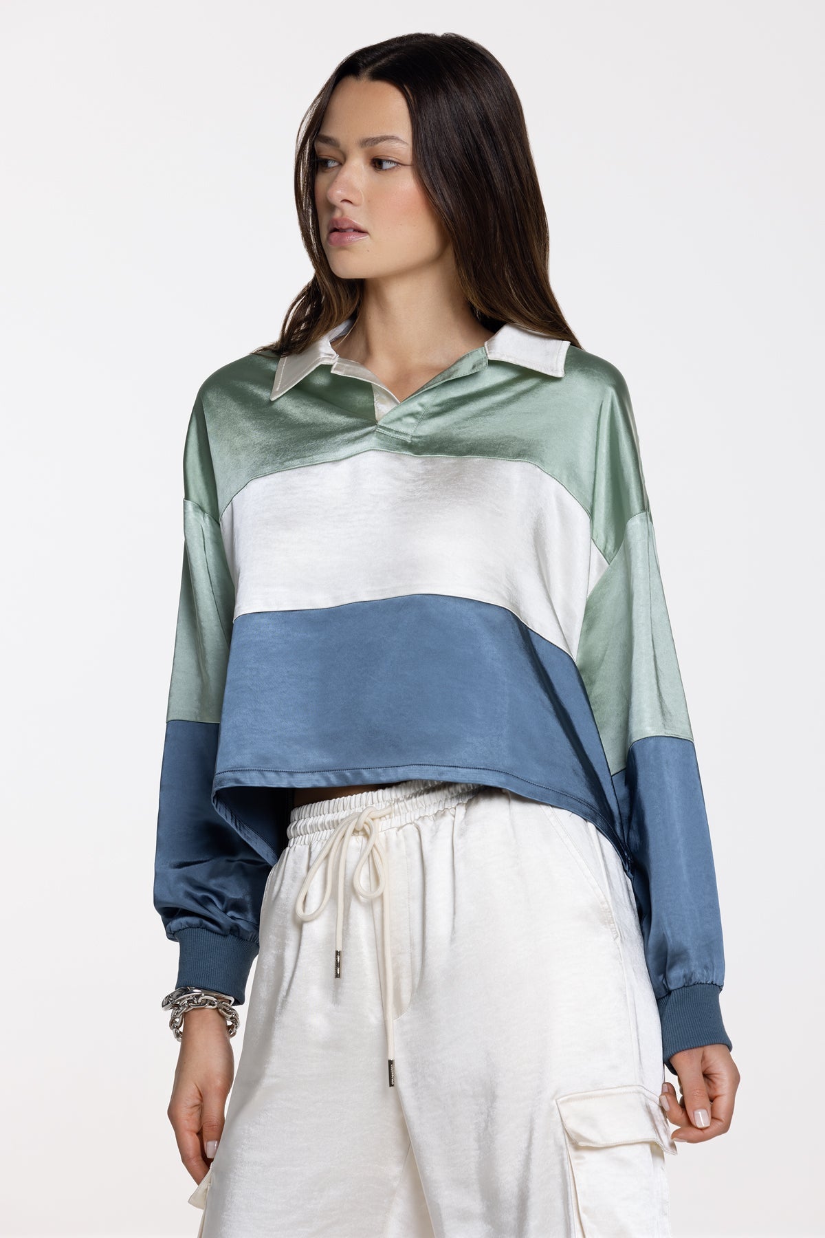 Naveah Satin Top
