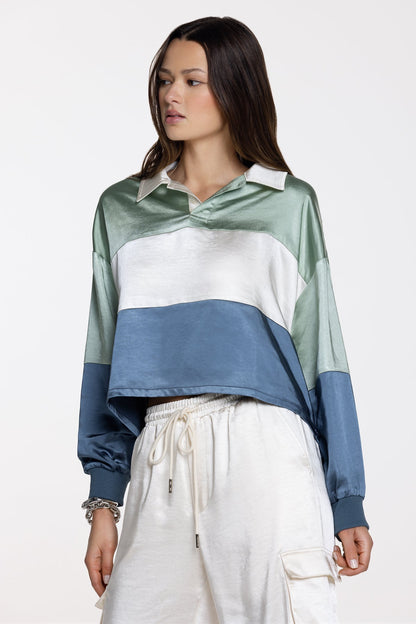 Naveah Satin Top