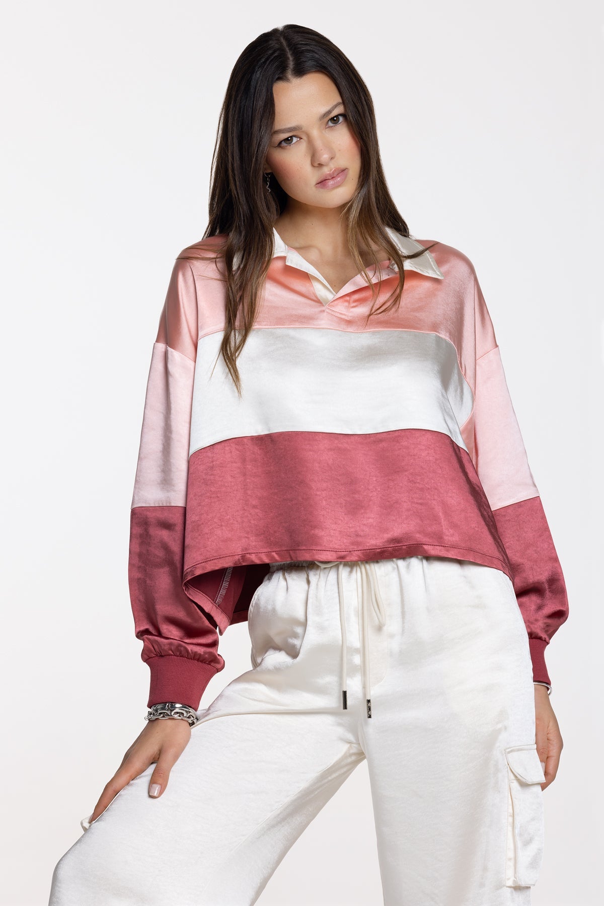 Naveah Satin Top