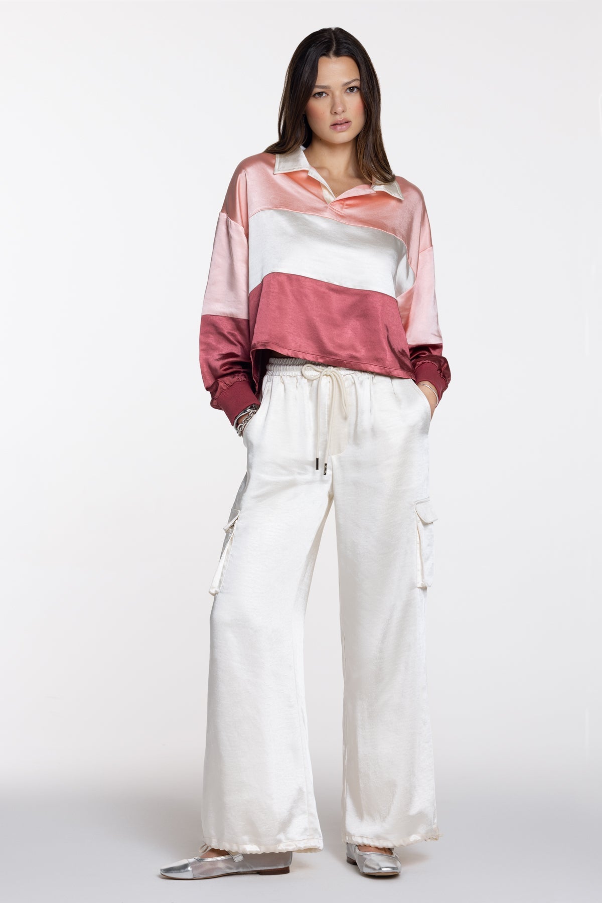 Naveah Satin Top