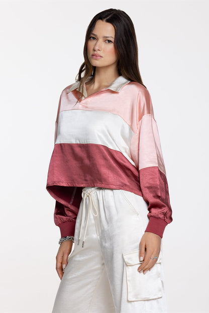 Naveah Satin Top