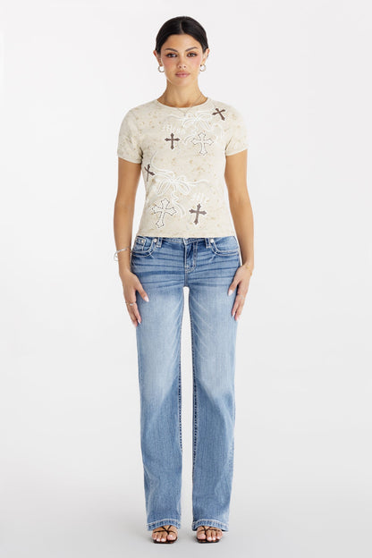Jade Ribbon Tee