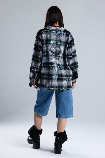 Malice Plaid Top