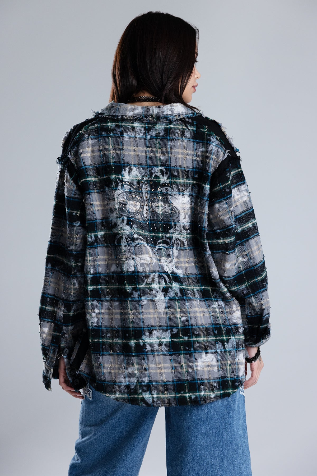 Malice Plaid Top