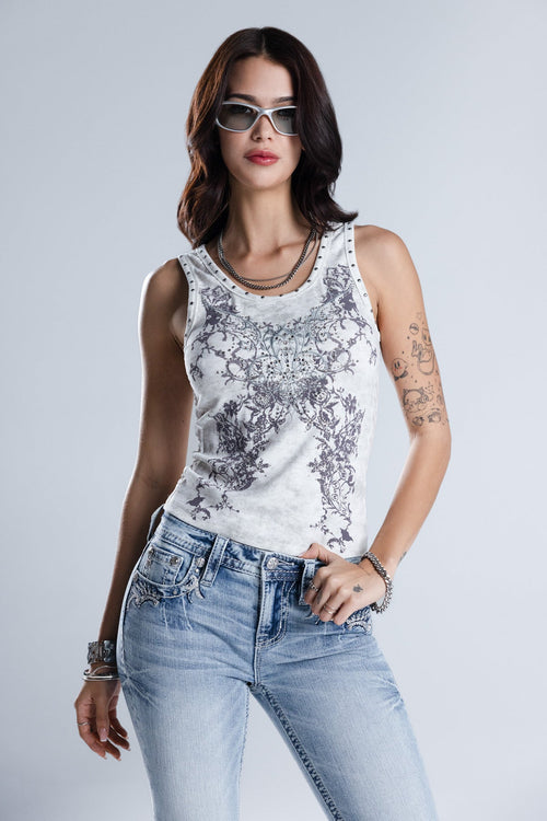 Elowen Lace Back Tank