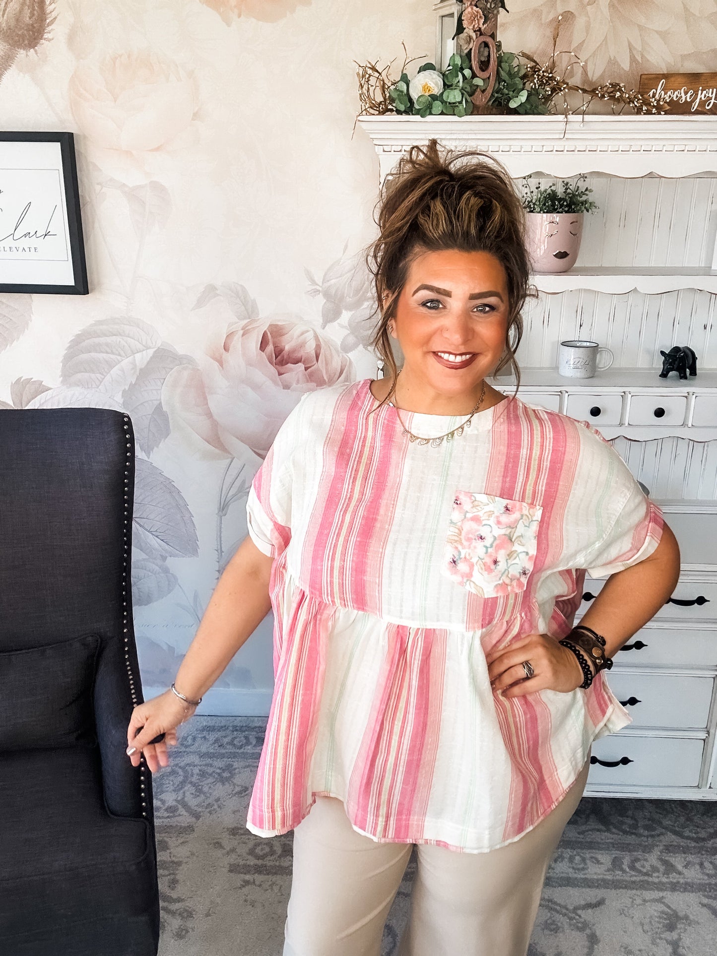 In My Mind Babydoll Top