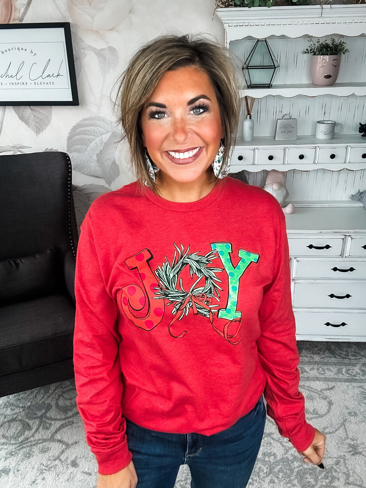 Joy Long Sleeve Graphic Tee