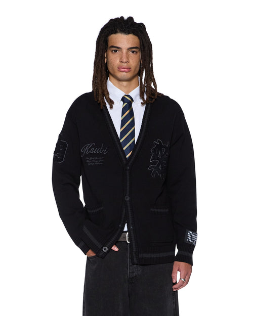 PLAYOFF CARDIGAN BLACK