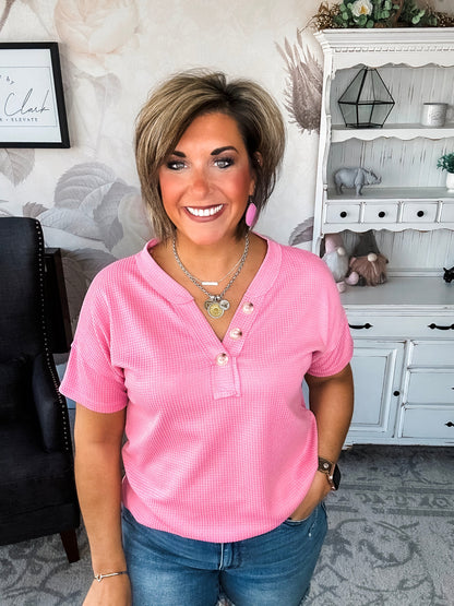 Beautiful Story Top - Blossom Pink