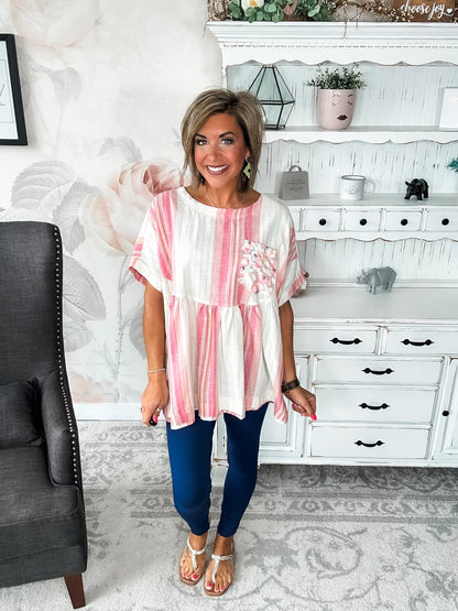 In My Mind Babydoll Top