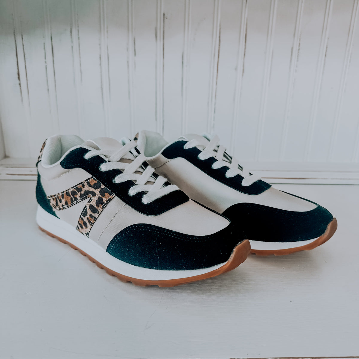 Joel Sneaker - Black Leopard