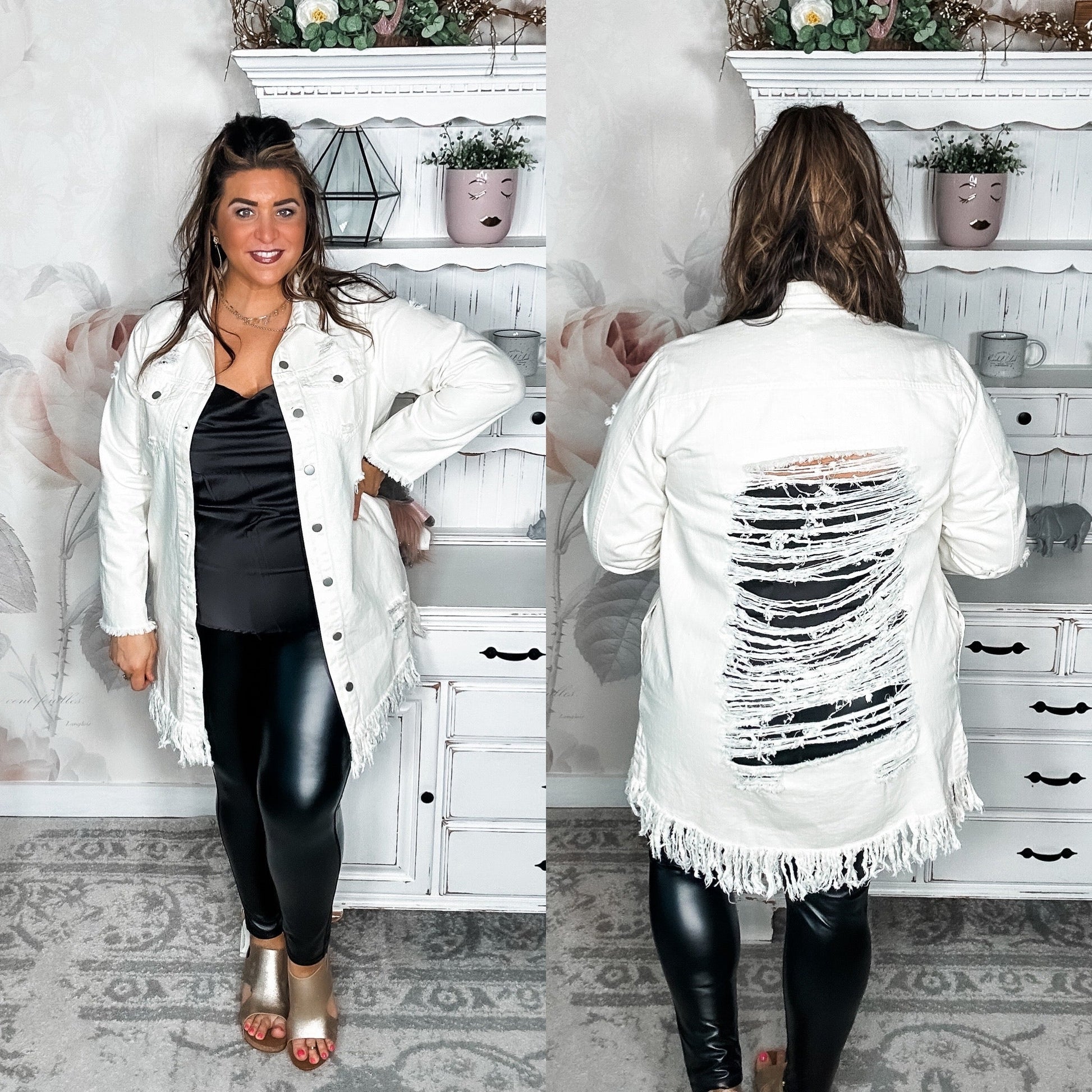 Can't Live Without It Denim Jacket