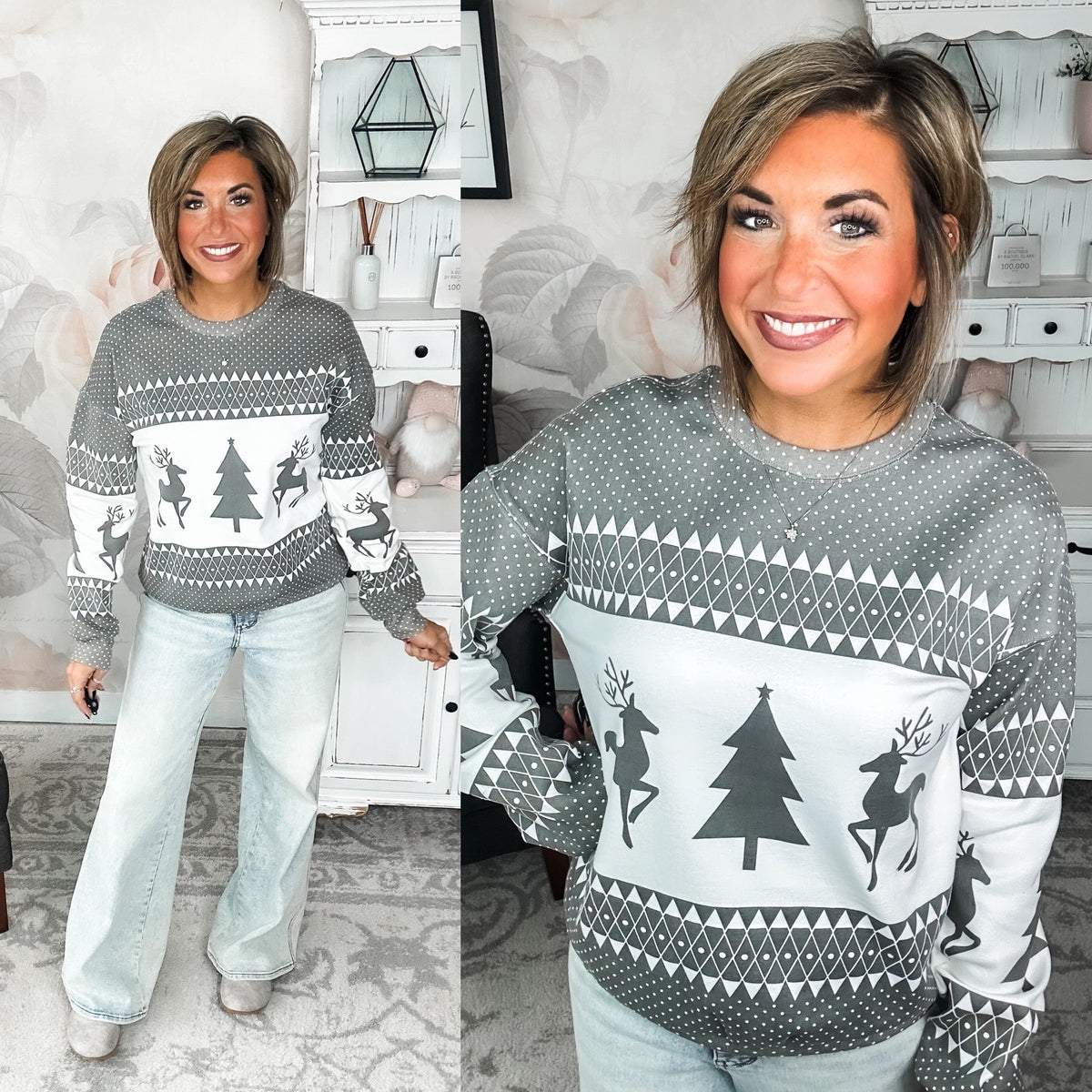 Ampersand Avenue University Pullover - Oh What Fun