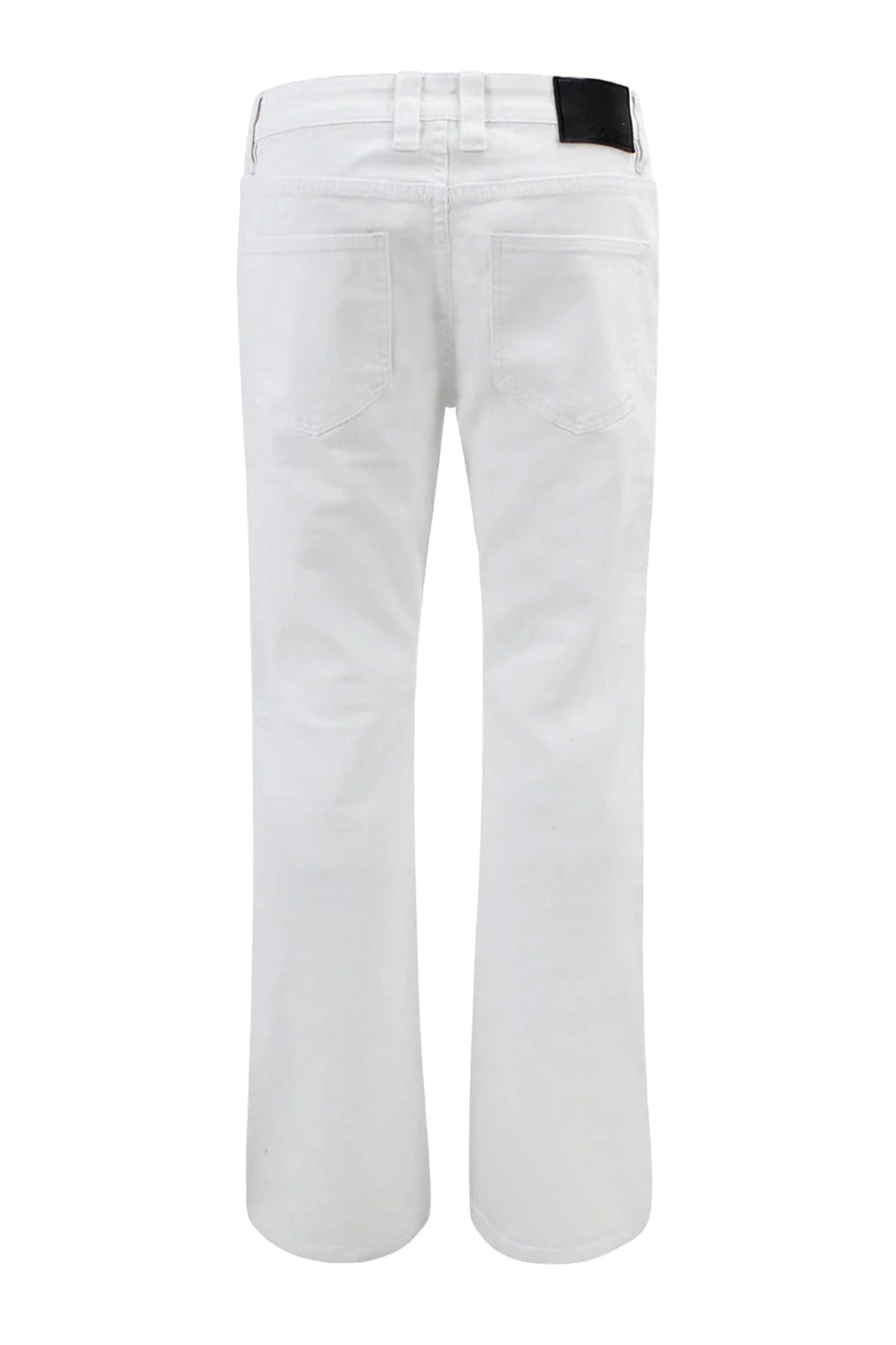 Men's Bootcut Rip & Repaired Colored Jeans
