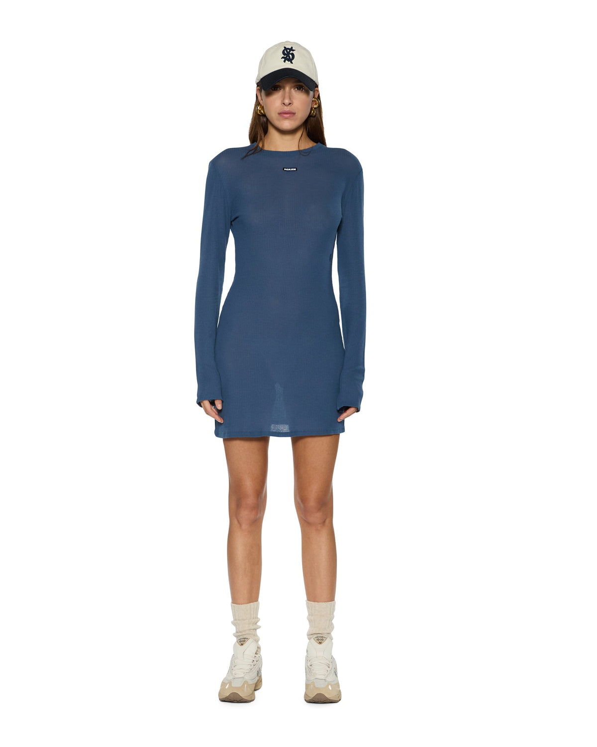 CRAWFORD LS DRESS INK BLUE