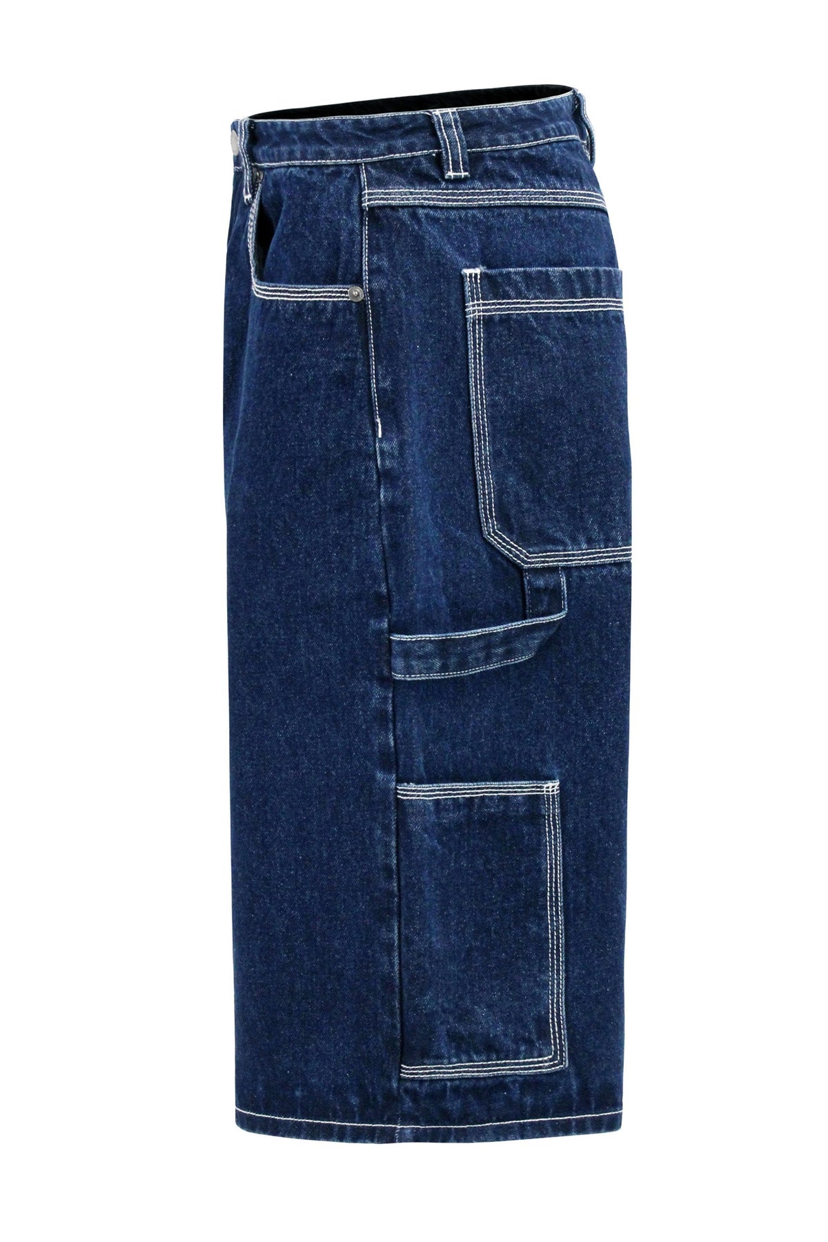 Men's Baggy Fit Carpenter Denim Shorts